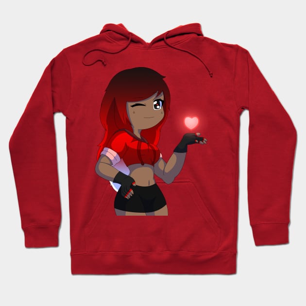 LoveHeart Kiki Hoodie by DJNightcoreShop